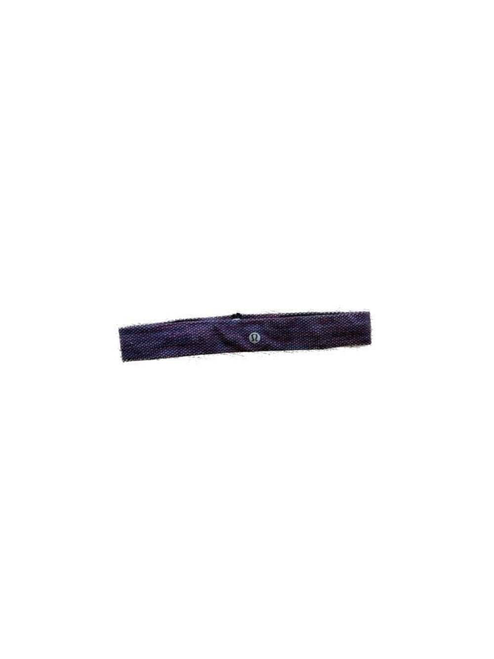 Lululemon Slipless Headband Velvet Gripper in Deep Plum Ziggy Wee Flare